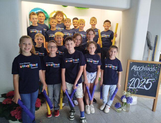 Abschlussfeier der 4. Klasse; Juli 2025