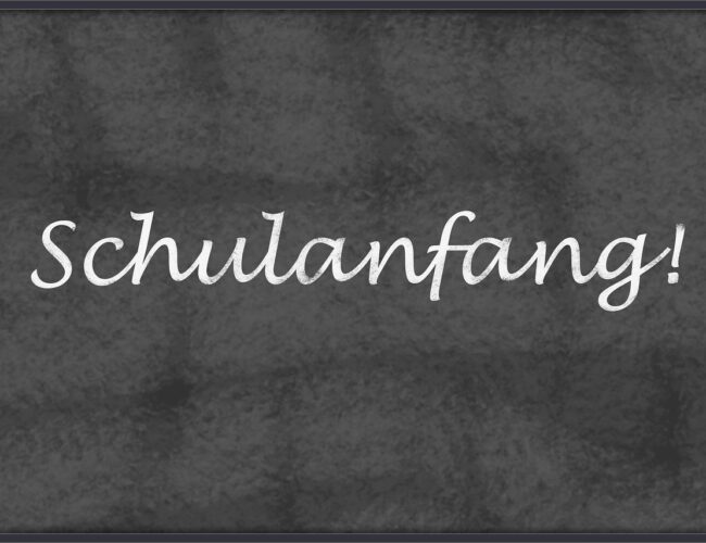 Einschulung; September 2025