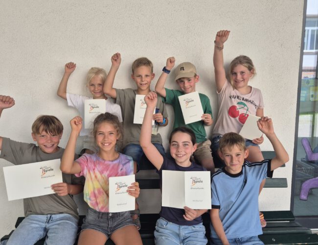 Siegerehrung Sommerbundesjugendspiele; Juli 2026
